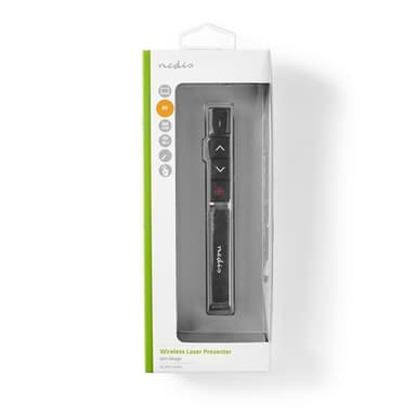 Laserosoitin | Langaton | USB-minidongle | Musta