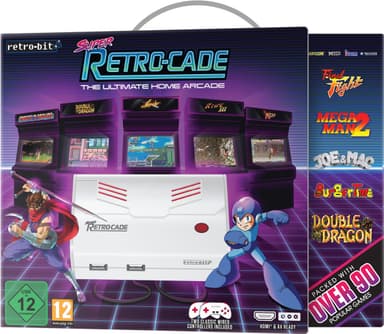 Retro-bit Super Retro-Cade Plug And Play pelikonsoli