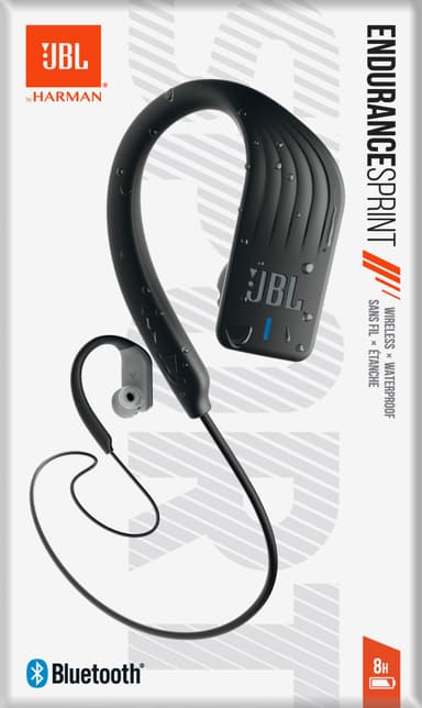 JBL Endurance Sprint langatt. in-ear kuulokkeet (musta)