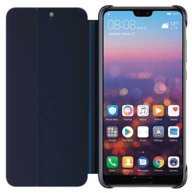 Huawei P20 Pro Smart View suojakotelo (tummansininen)