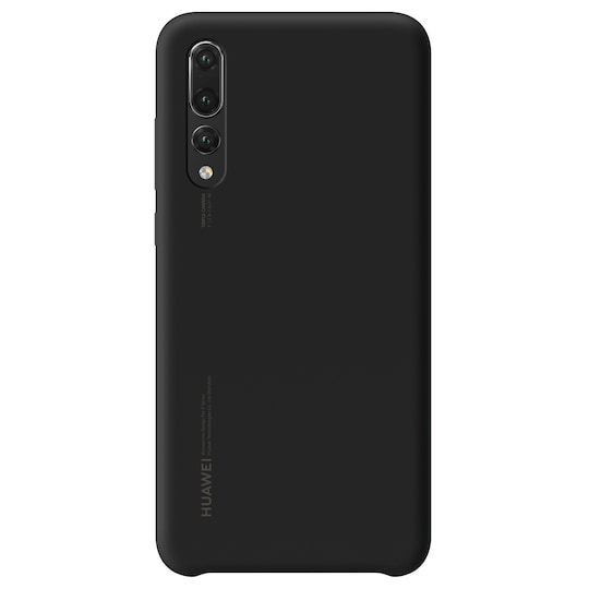 Huawei P20 Pro silikonikuori (musta)