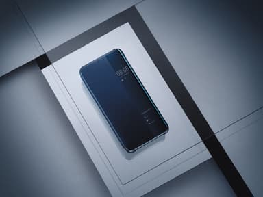 Huawei P20 Pro Smart View suojakotelo (tummansininen)