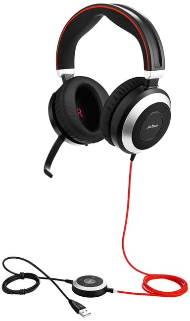 Jabra Evolve 80 MS stereo kuulokemikrofoni