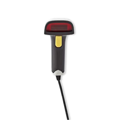 Laser-Viivakoodilukija | 1D, Lineaarinen | USB 2.0 | Harmaa/Musta