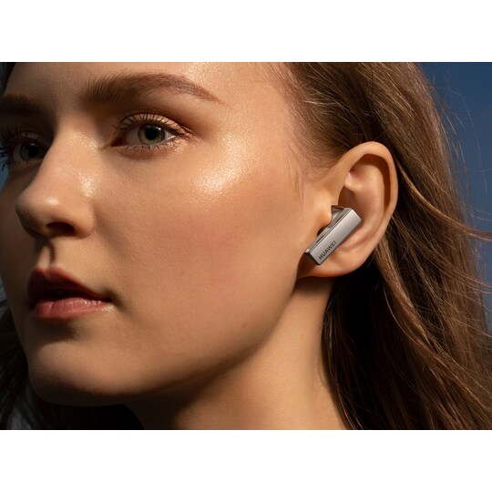 Huawei FreeBuds Pro täysin langattomat kuulokkeet (Silver Frost)