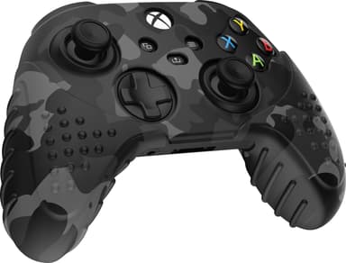 Piranha suojakuori Xbox Series X ja S ohjaimelle (harmaa maastokuvio)