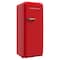 Temptech Retro jääkaappi HRF330RR (punainen)
