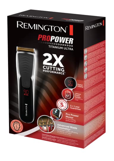 Remington Pro Power Titanium Ultra hiustenleikkuukone HC7170