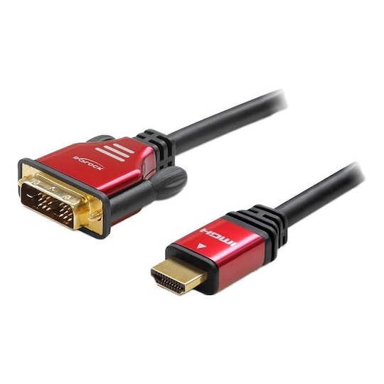 Delock High Speed HDMI Cable – HDMI A male > DVI male 2 m
