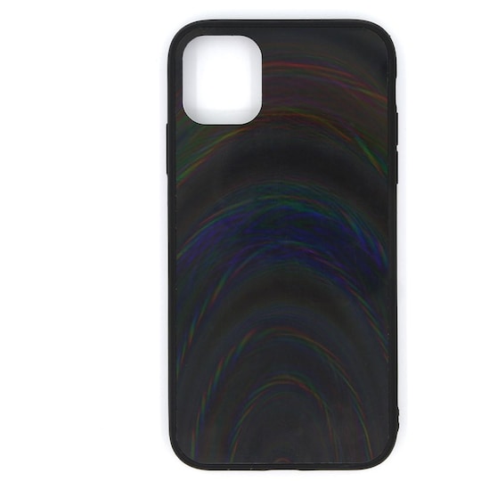 Mobiilikotelo iPhone 11: lle - holografinen, musta