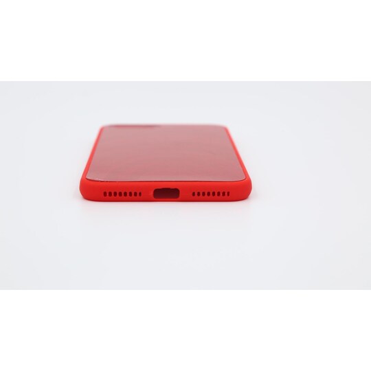 Mobiilisuoja iPhone 7Plus / 8Plus -puhelimelle - punainen, punainen