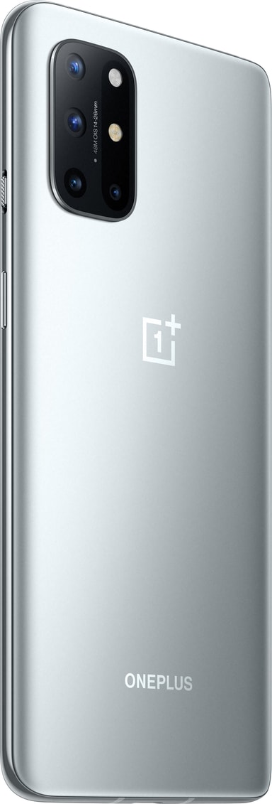 OnePlus 8T 5G älypuhelin 8/128 GB (Luna Silver)