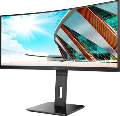 AOC CU34P2A 34" kaareva näyttö