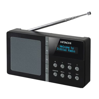 Hitachi DAB/DAB+/FM radio KHD101E (musta)