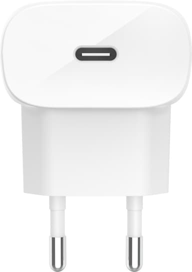 Belkin BOOST CHARGE 18W USB-C PD seinälaturi F7U096vfWHT