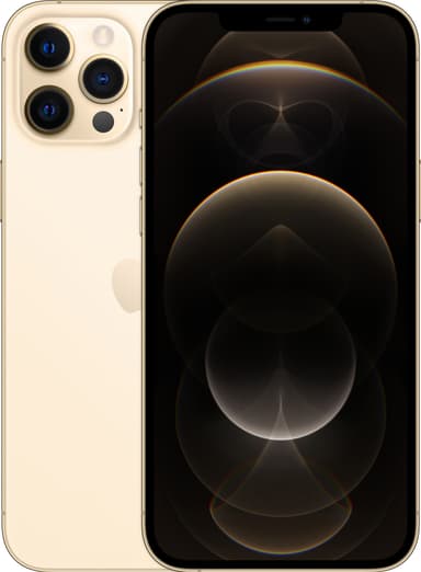 iPhone 12 Pro Max - 5G älypuhelin 128 GB (kulta)
