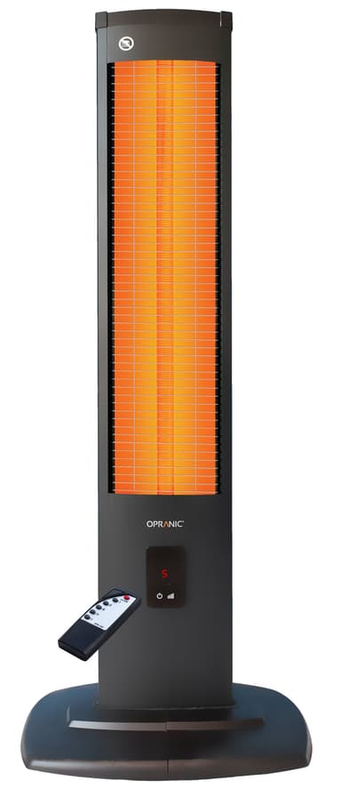 Opranic Thor 2.000W - Seisova keskiaaltoinen infrapunalämmitin kaukosäätimellä