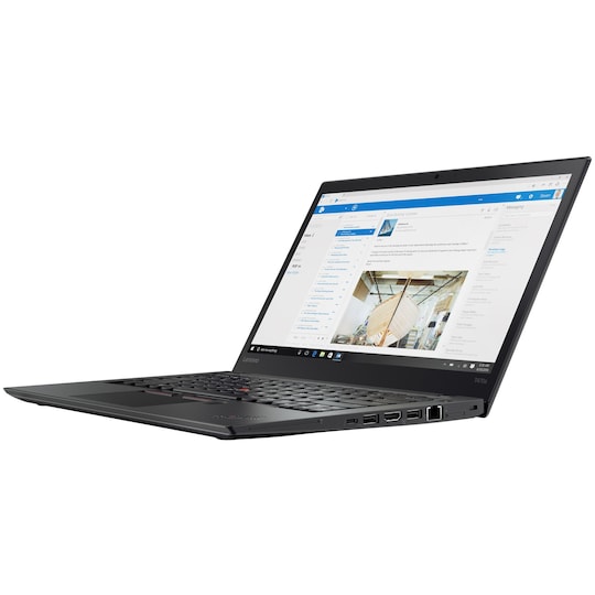 Lenovo ThinkPad T470s 14,1" kannettava (musta)