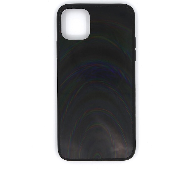 Mobiilisuoja iPhone 11 Pro Max -puhelimelle - holografinen, musta