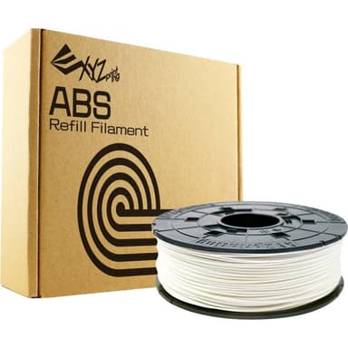 XYZprinting refill for filament cartridges, 600g ABS filament, white