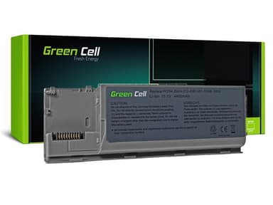 Green Cell Battery for Dell Latitude D620 D630 D630N D631 11,1V 4400 m
