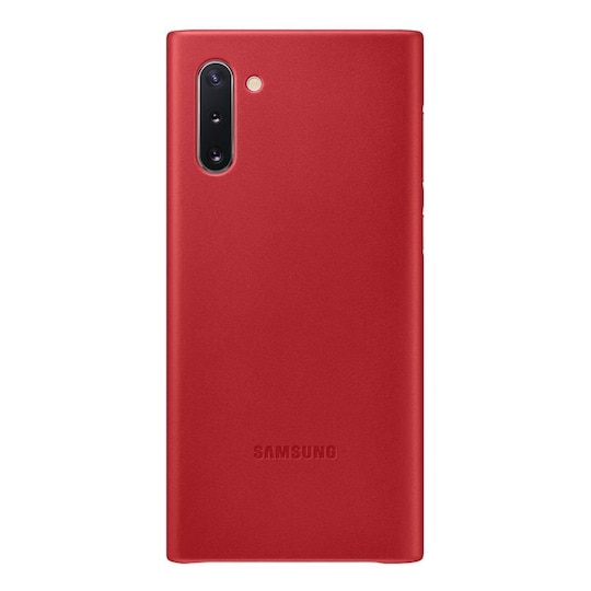 Leather cover for Samsung Note 10 Red