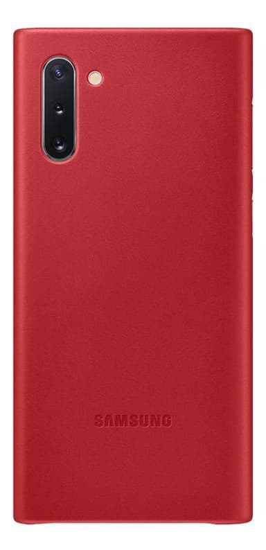 Leather cover for Samsung Note 10 Red
