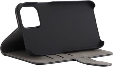 GEAR Wallet iPhone 12 / 12 Pro lompakkokotelo (musta)