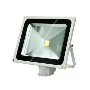 ECD Germany 7 x 50W LED valonheitin | liikkeen | 2840 lumenia | 6000K kylmä valkoinen | IP65 | Valonheitin ulkopuoli projektori seinään valokeilassa B