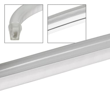 Neon LED-nauha 7 m, viileän valkoinen, vedenpitävä - 120 LEDiä per metri.