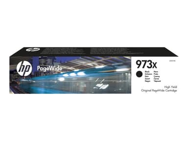 HP 973X Original PageWide mustekasetti (musta)