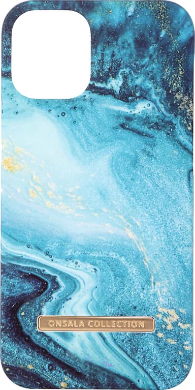 Mobilskal Soft Blue Sea Marble - iPhone 12 Mini