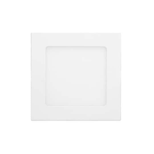 6 x LED pinta-asennettava valaisin kulmikas 12W viileän valkoinen
