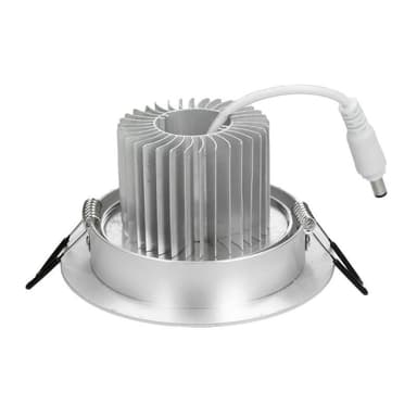 LED upotettava valonheitin 5W, viileän valkoinen, pyöreä