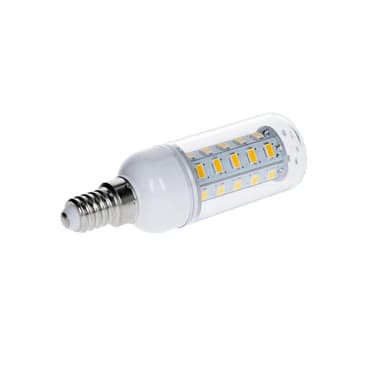 LED-lamppu E14, viileänvalkoinen, maissintähkän muotoinen 7W