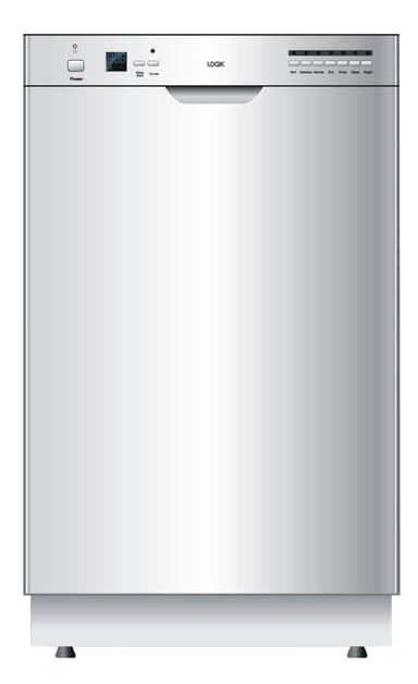 Logik Slimline astianpesukone LDW45W11N