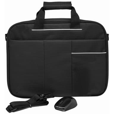 Logik 15,6" kannettavan laukku + hiiri Logik 15,6" kannettavan laukku + hiiri