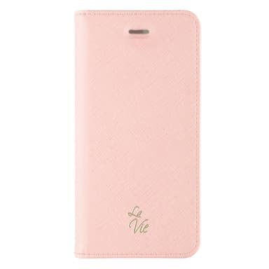 La Vie Fashion iPhone X lompakkokotelo (pinkki)