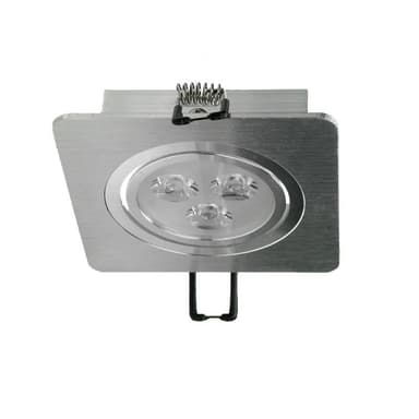 LED upotettu kohdevaloa valokeilassa katto lamppu 3W Pimennettävä jäähtyä valkoinen 20-Set