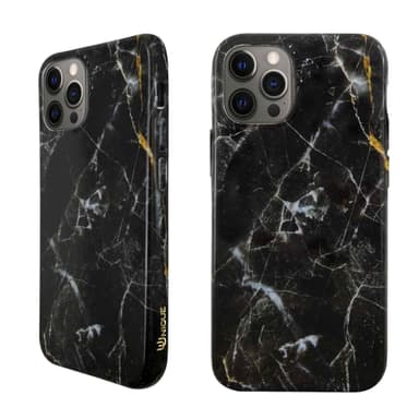 Ympäristöystävällinen painettu iPhone 12 Pro Max  Kotelo - Black Marble