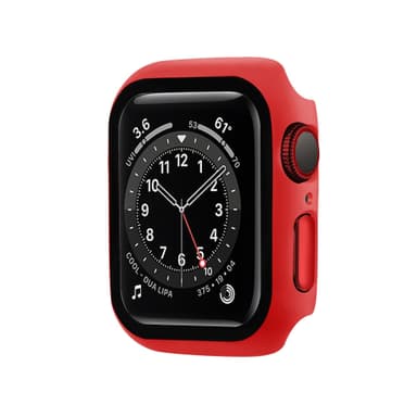 Apple Watch karkaistu lasi näytönsuojakotelo 44 mm Red