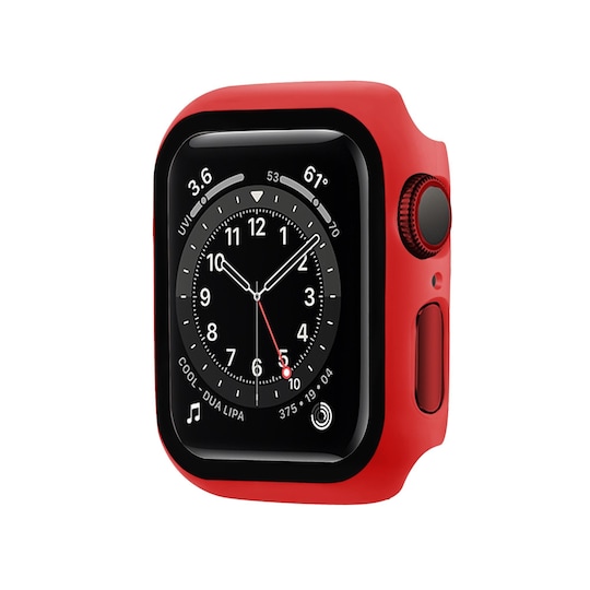 Apple Watch karkaistu lasi näytönsuojakotelo 40 mm Red
