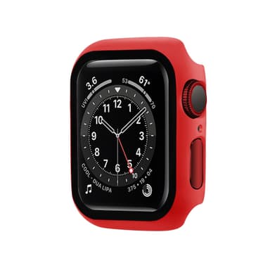 Apple Watch karkaistu lasi näytönsuojakotelo 40 mm Red
