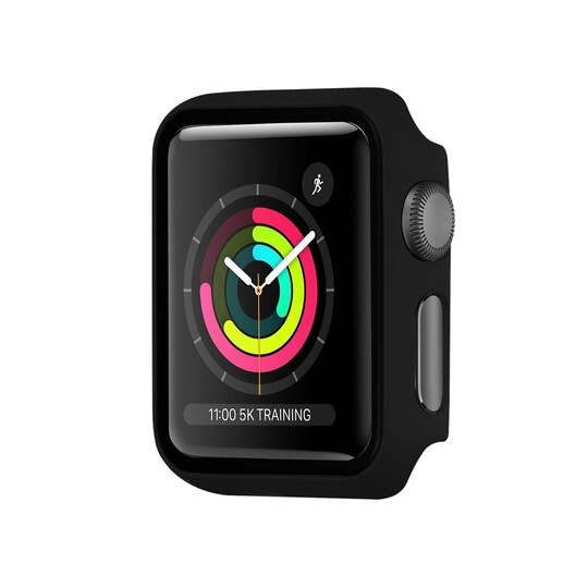 Apple Watch karkaistu lasi näytönsuojakotelo 42 mm Black