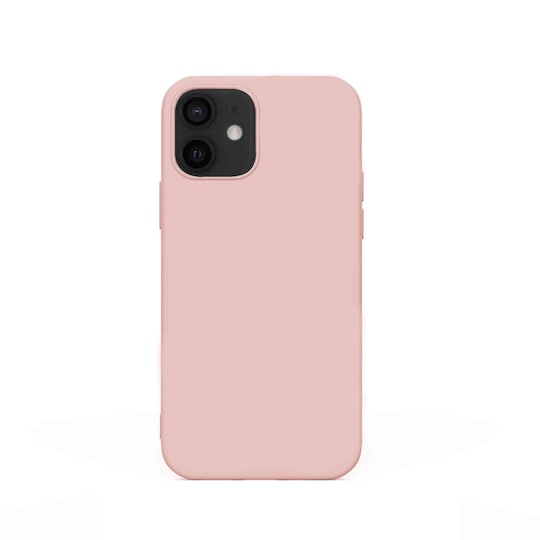 iPhone 12  Nestemäinen silikoni Kotelo- Pink