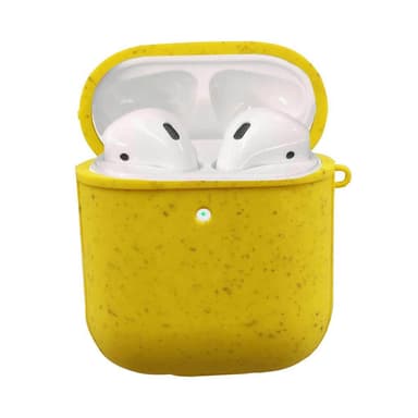 Ympäristöystävällinen Airpods Kotelo Yellow