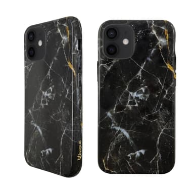 Ympäristöystävällinen painettu iPhone 12 mini Kotelo - Black Marble