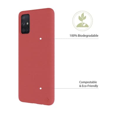 Ympäristöystävällinen Samsung Galaxy A51 (4G)  Kotelo - Red