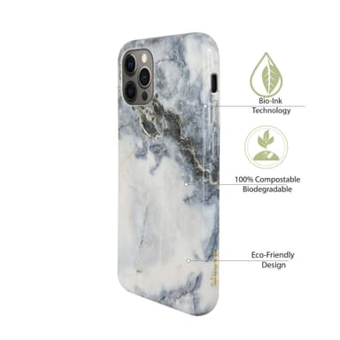 Ympäristöystävällinen painettu iPhone 12 Pro Kotelo - Blue Marble