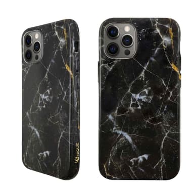 Ympäristöystävällinen painettu iPhone 12 Pro Kotelo - Black Marble